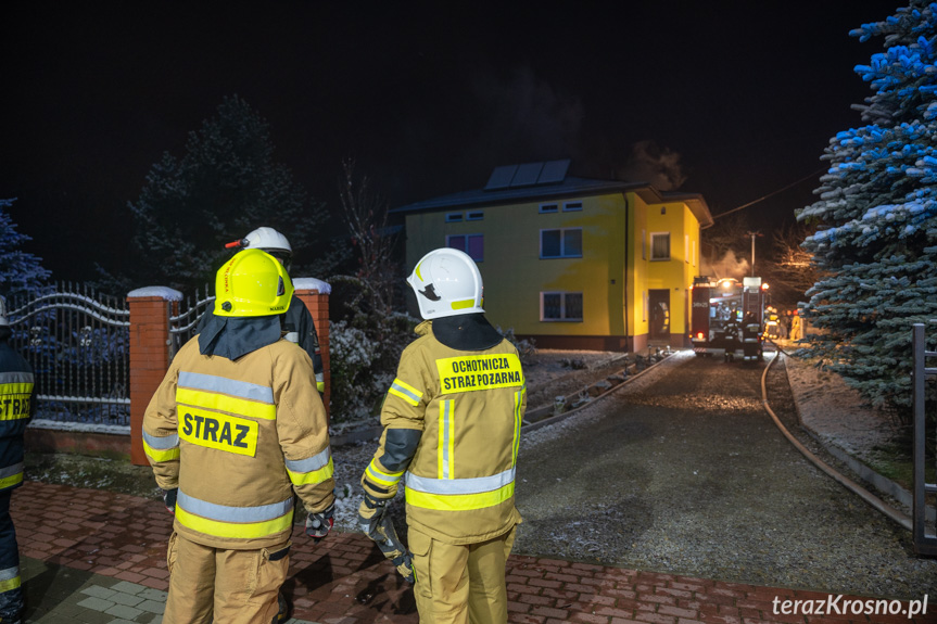 Pożar w budynku gospdarczym w Jedliczu
