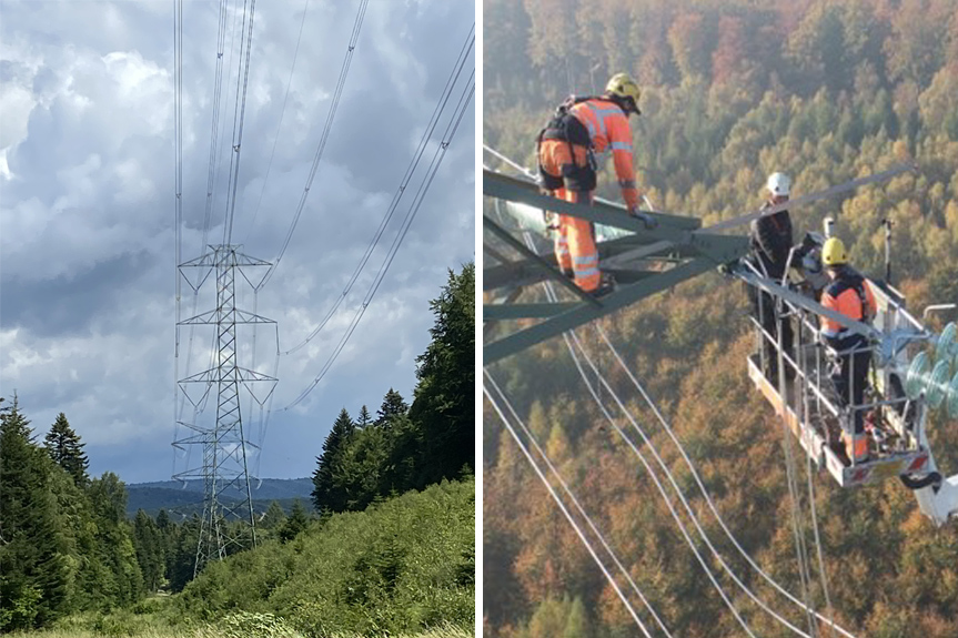 Przygotowania do modernizacji linii 400 kV Krosno Iskrzynia - Lemešany