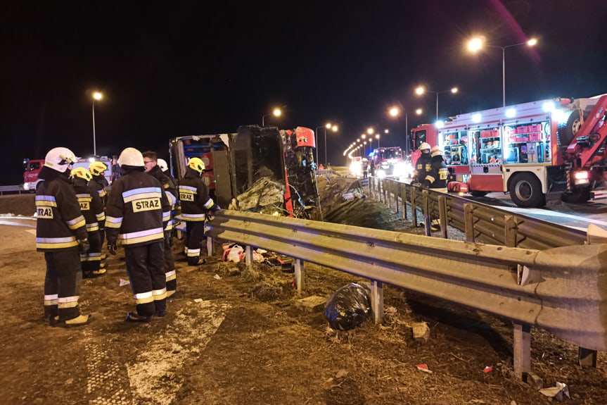 REGION. Tragiczny wypadek na A4 w miejscowości Kaszyce 