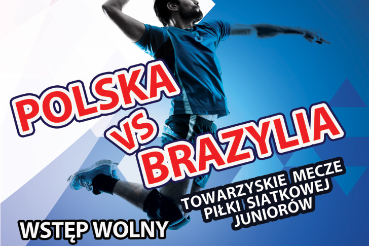 Reprezentacja Polski juniorów zagra w Krośnie z Brazylią