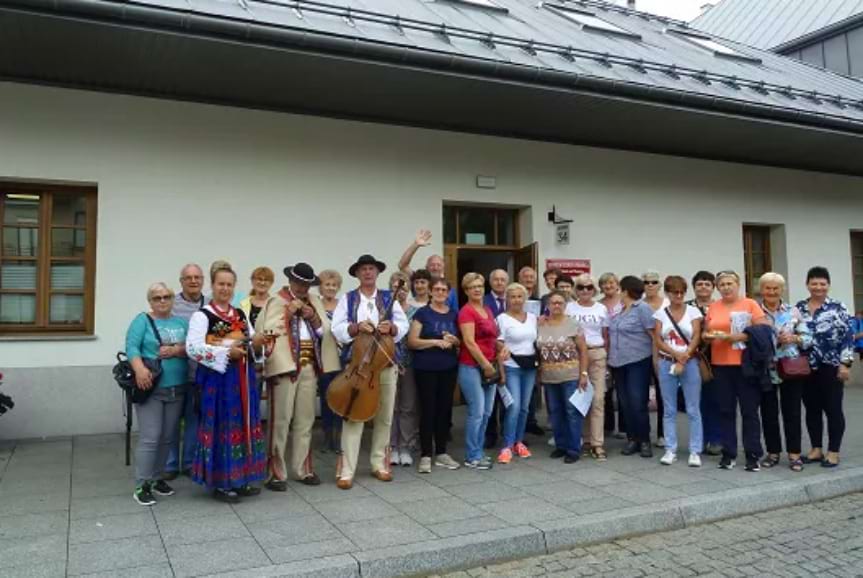 Seniorzy z Klubu "Puchatek" i ich partnerstwo z Krościenkiem nad Dunajcem