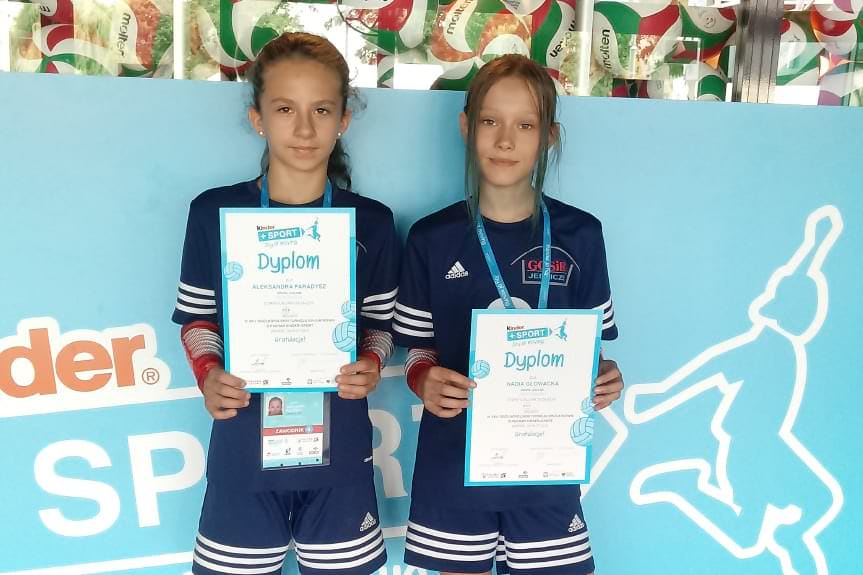 Siatkarki z GOSiR Jedlicze na Mistrzostwach Polski Kinder Sport