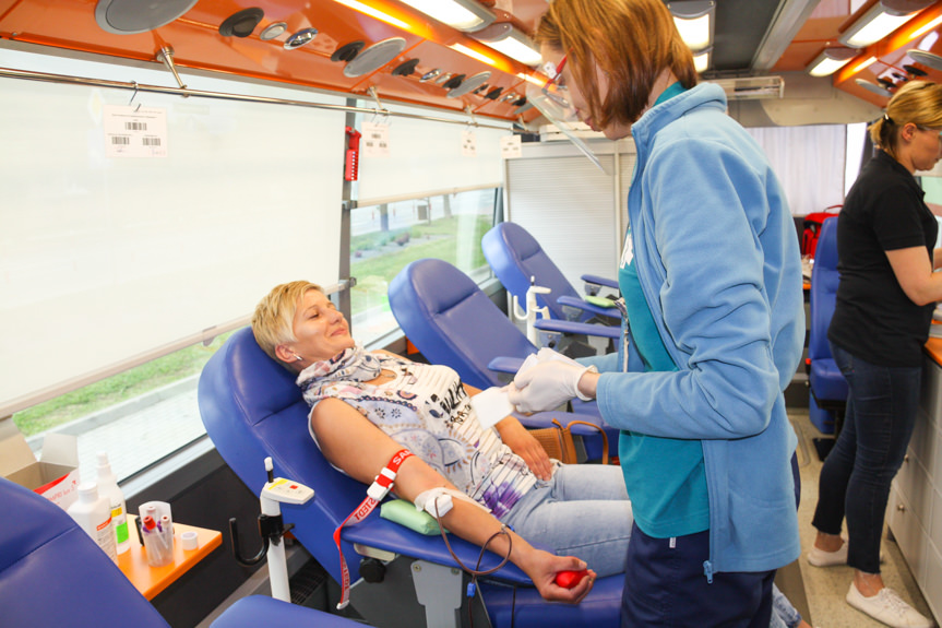 Sukces akcji poboru krwi w Dukli. Zebrano prawie 28 litrów