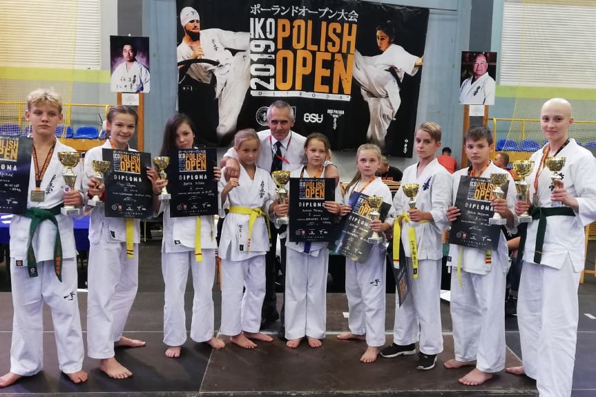 Sukcesy krośnieńskich karateków na turnieju w Ostródzie