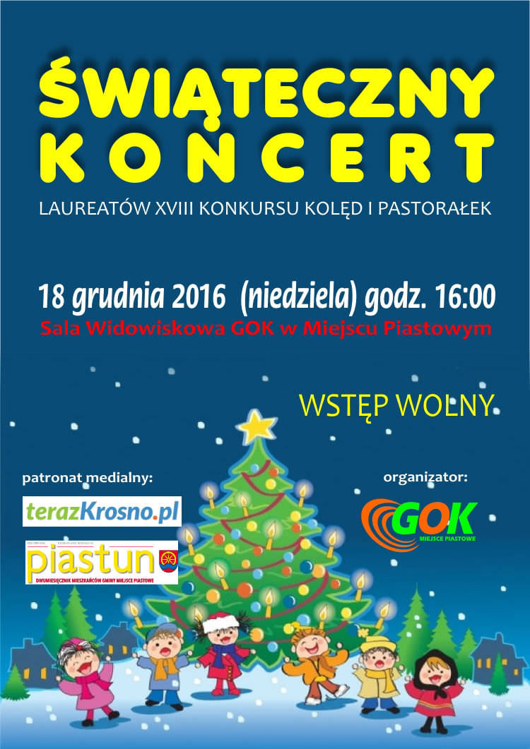 Świąteczny Koncert Laureatów XVIII Konkursu Kolęd i Pastorałek