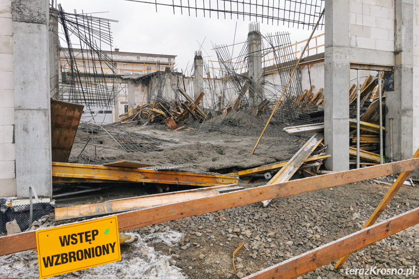 Tragedia na budowie w Krośnie. Prokuratura wszczęła śledztwo
