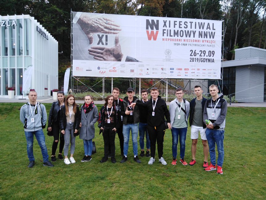 Uczniowie z krośnieńskiej Budowlanki na festiwalu w Gdyni