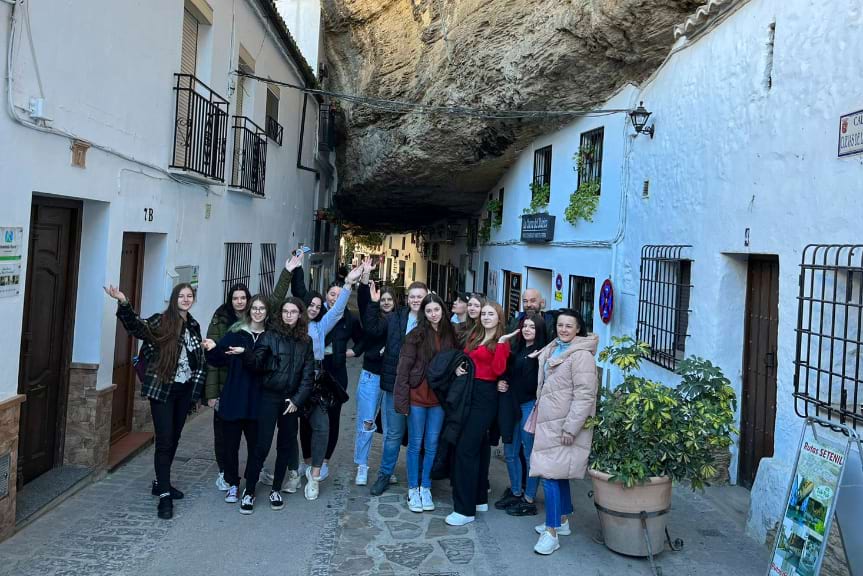 Uczniowie  ZSP NR 2 w Krośnie odbyli praktyki w Hiszpanii