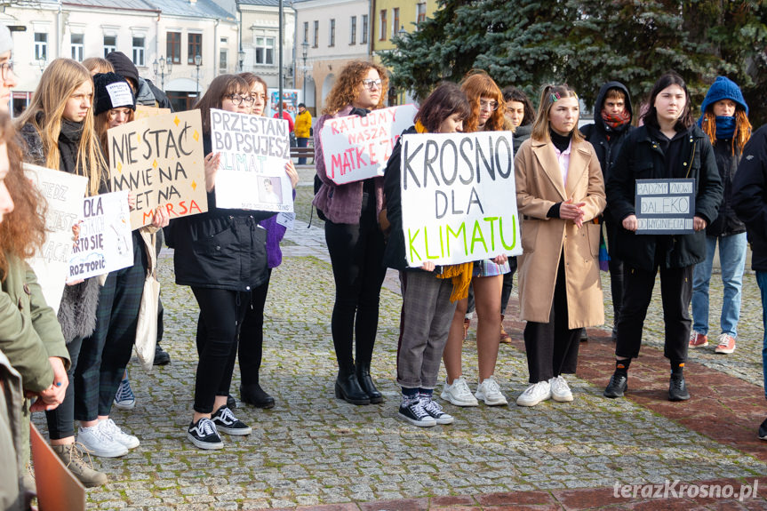 Ulicami Krosna przeszedł Młodzieżowy Marsz Klimatyczny