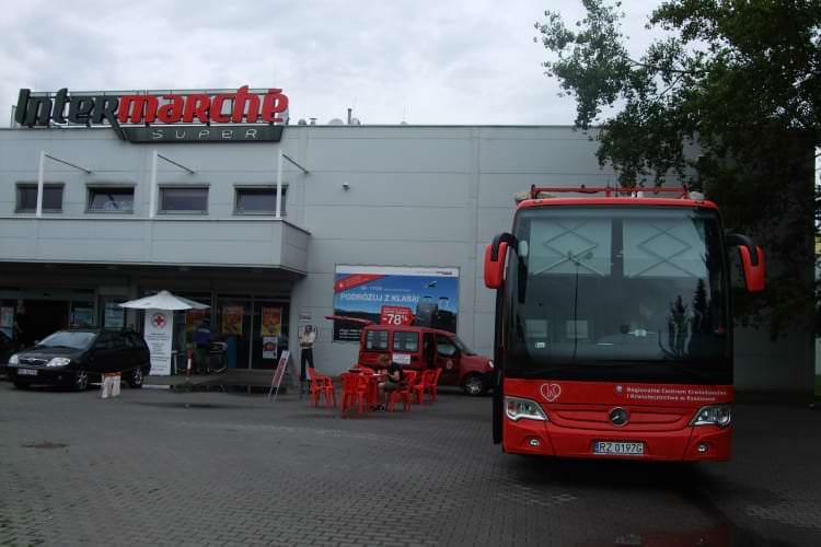 W piątek w Krośnie odbyła się zbiórka krwi