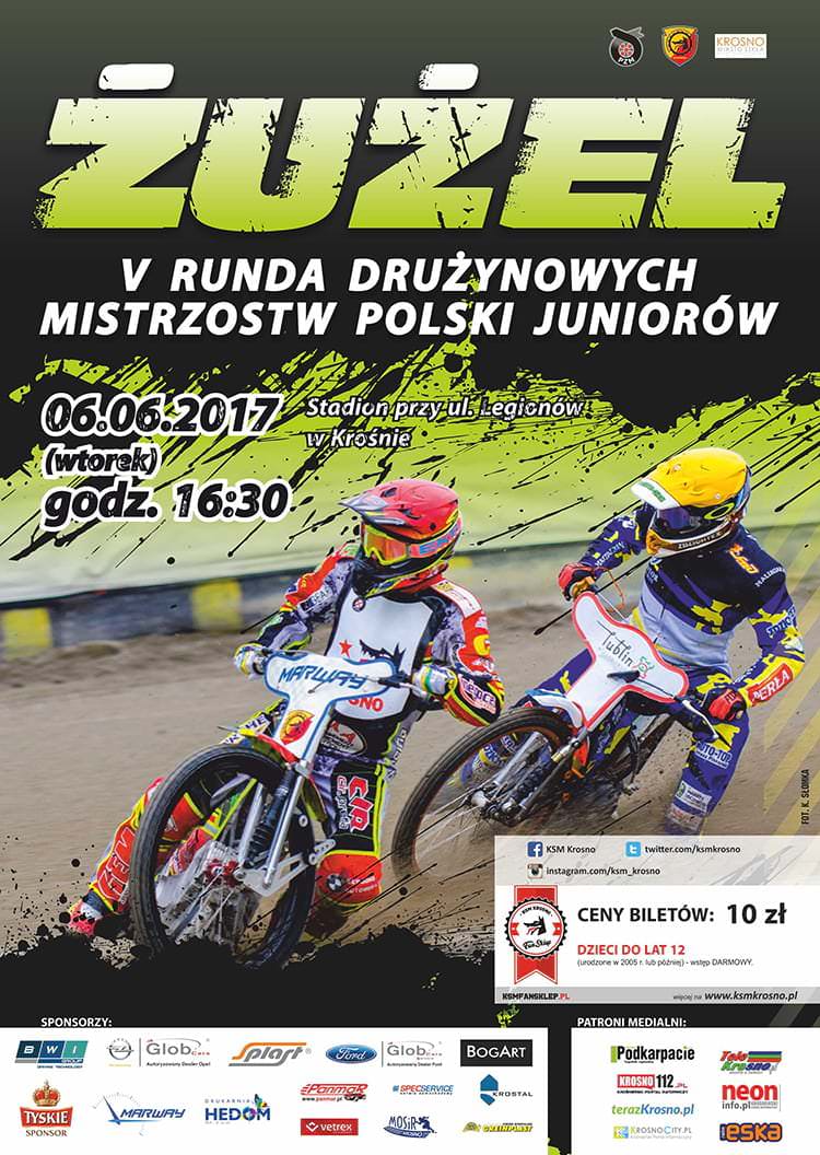 We wtorek V Runda Drużynowych Mistrzostw Polski Juniorów