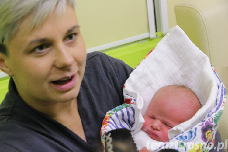 Wojtuś Bąk - pierwsze dziecko urodzone w 2017 roku