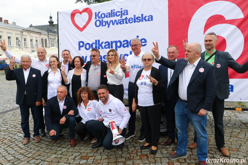 Wybory 2023. Koalicja Obywatelska w Krośnie: Jeszcze będzie normalnie, uwierzcie w to