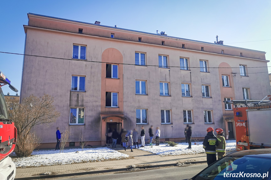 Wybuch w bloku przy ulicy Naftowej w Krośnie