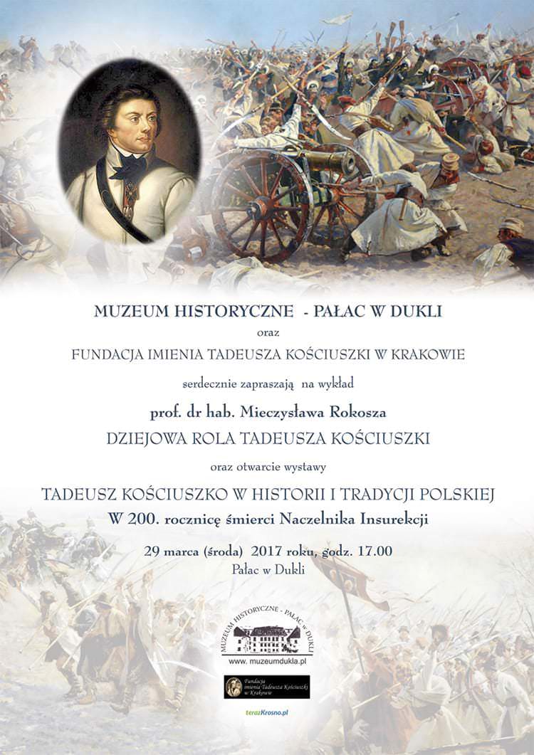 Wykład historyczny i wystawa poświęcona Tadeuszowi Kościuszce w dukielskim muzeum
