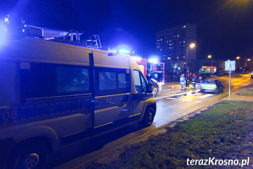 Wypadek na Krakowskiej. Potrącenie pieszej