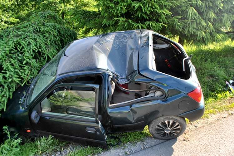Wypadek w Komborni. Kierowca aresztowany na 3 miesiące