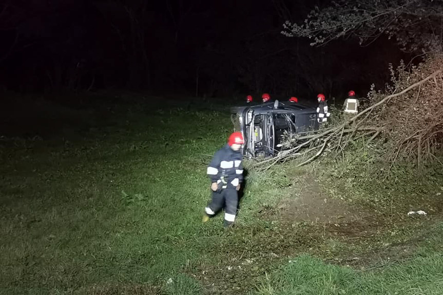 Wypadek w Trzcianie, poszkodowany Gruzin