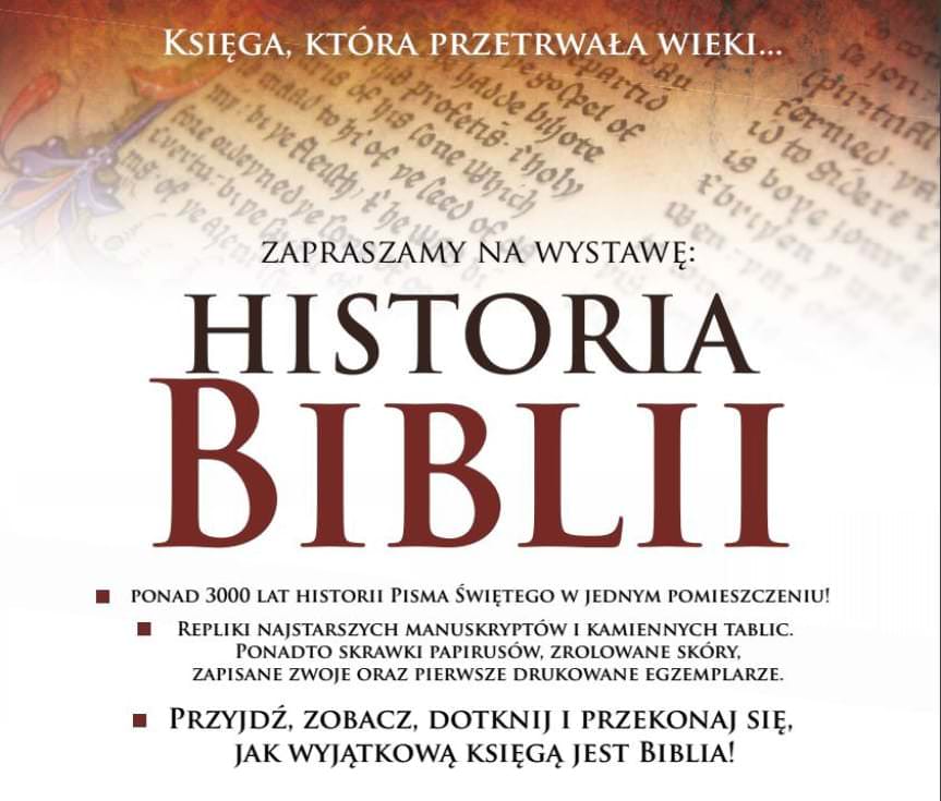 Wystawa Historia Biblii