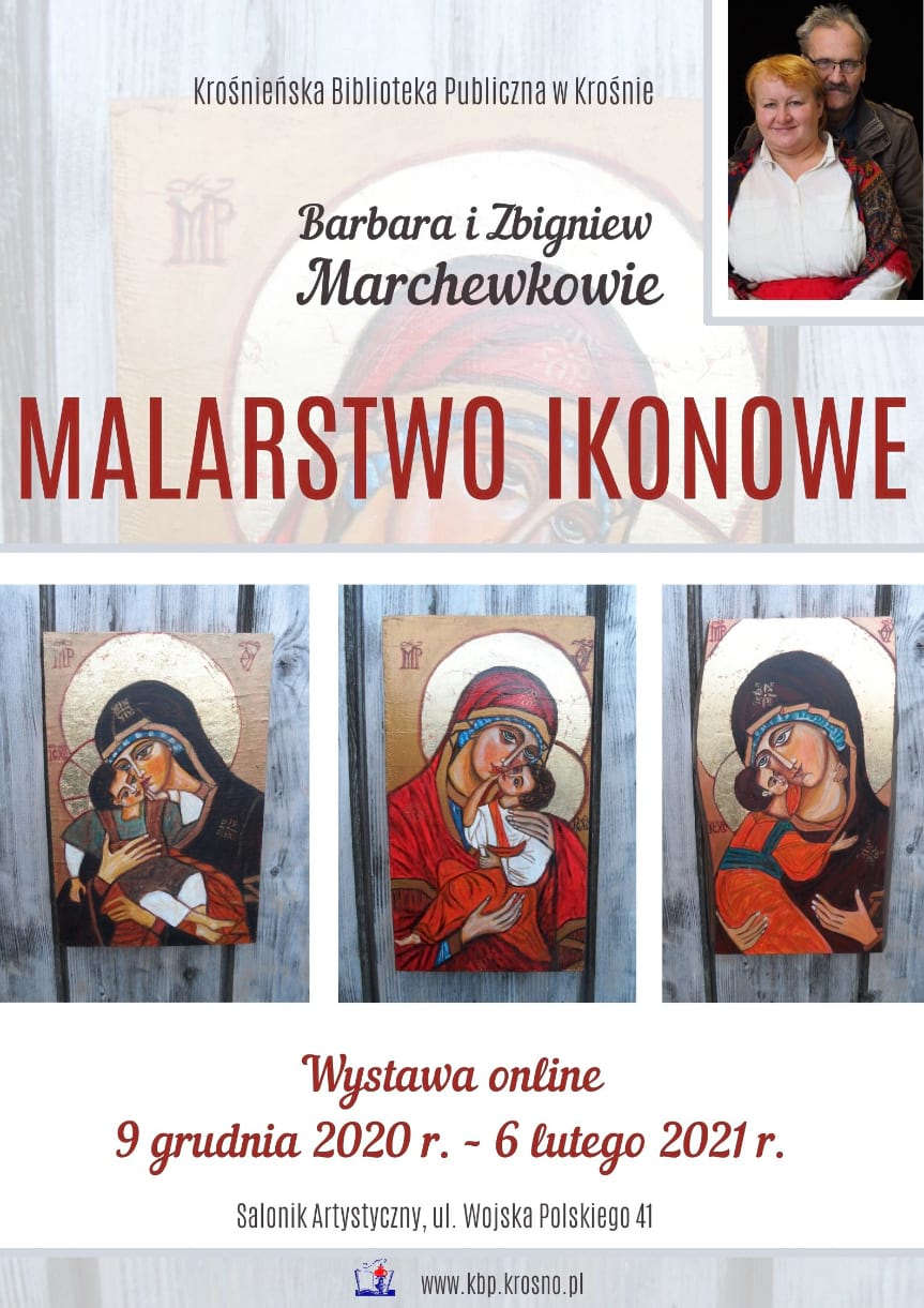 Wystawa malarstwa ikonowego Barbary i Zbigniewa Marchewków online