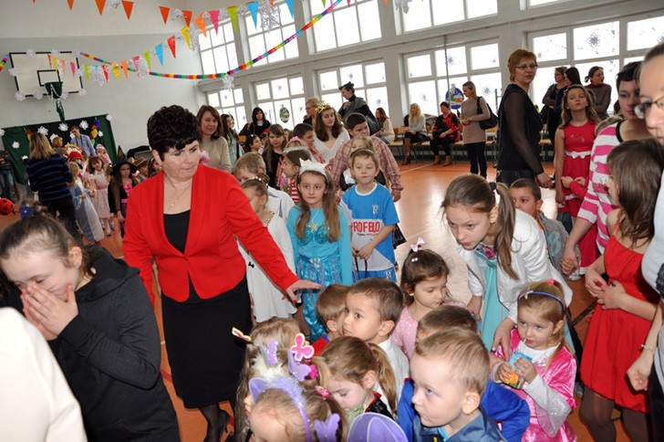 Zabawa choinkowa w Szkole Podstawowej w Świerzowej Polskiej