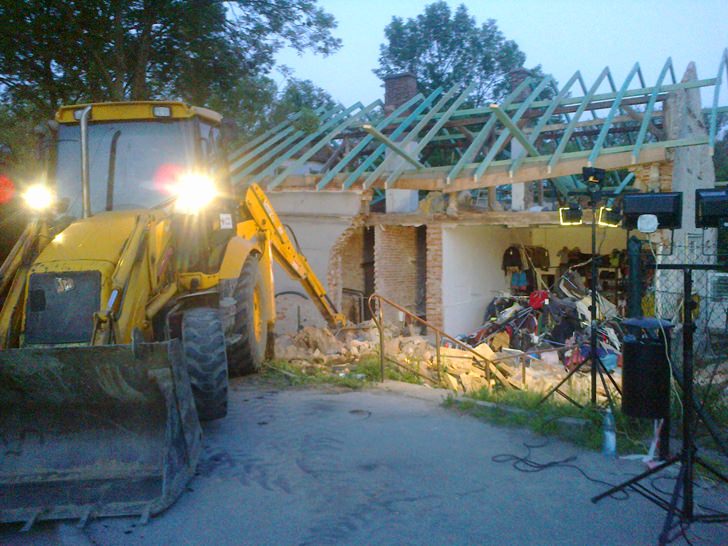 Zawalenie się budynku w Krośnie