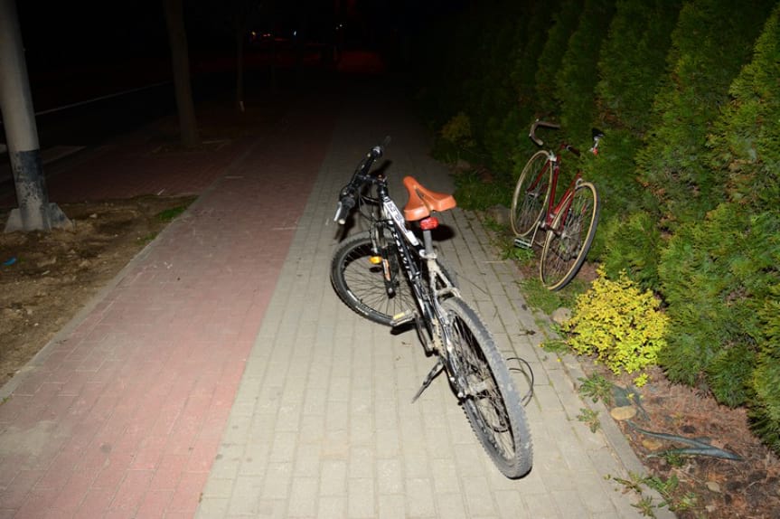 Zderzenie dwóch rowerzystów w Dukli