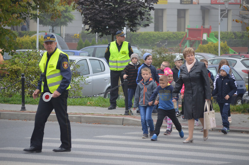 Akcja "Jestem widoczny, jestem bezpieczny" w RCKP w Krośnie