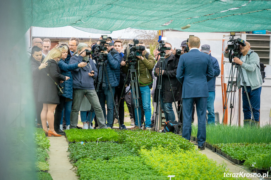 Donald Tusk w Korczynie