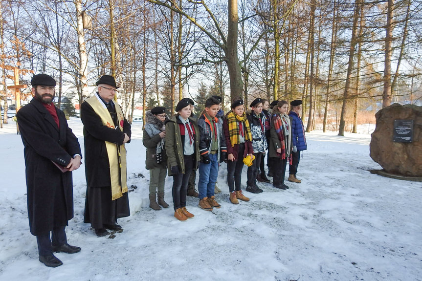 Dzień pamięci o ofiarach holokaustu w Korczynie