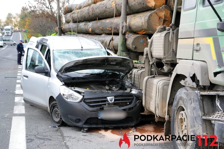 Groźny wypadek w Klimkówce