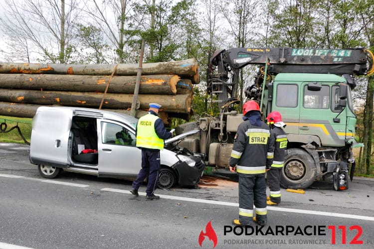 Groźny wypadek w Klimkówce