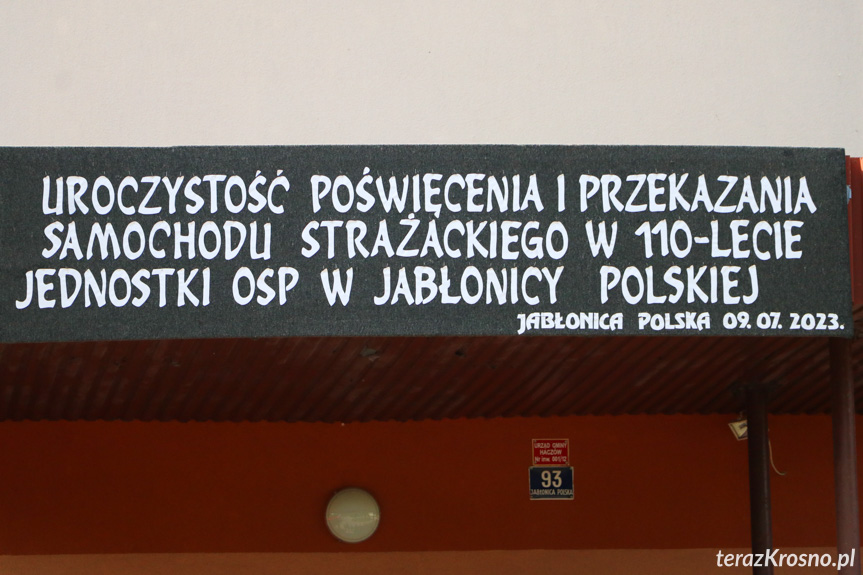 Jubileusz 110-lat OSP Jabłonica