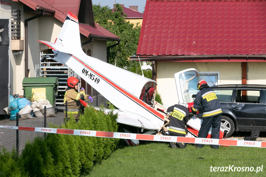Katastrofa samolotu w Krośnie