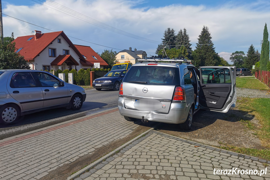 Kolizja 3 samochodów w Świerzowej Polskiej