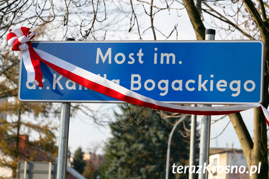 Nadanie imienia mostu dr. Kamila Bogackiego