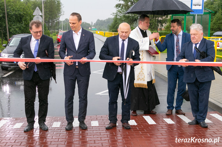 Oficjalne otwarcie drogi Wróblik Królewski - Ladzin