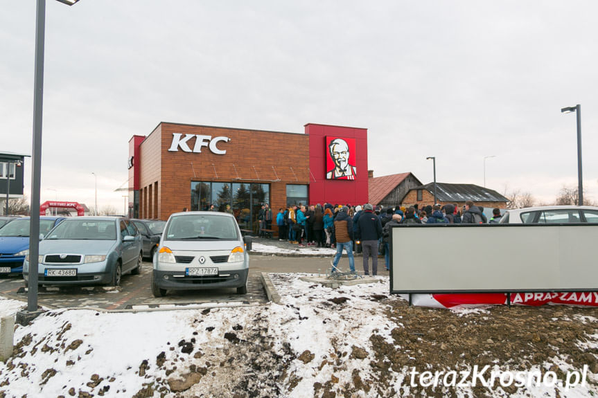 Otwarcie KFC w Krośnie