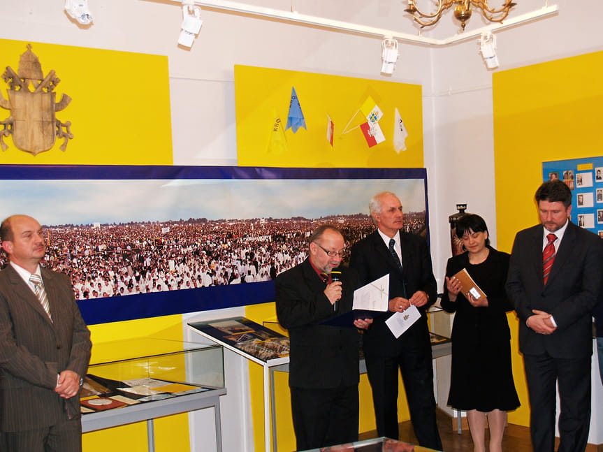 Otwarcie wystawy Jan Paweł II na Podkarpaciu