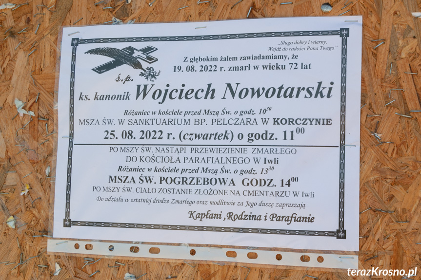 Pogrzeb ks. kan. Wojciecha Nowotarskiego