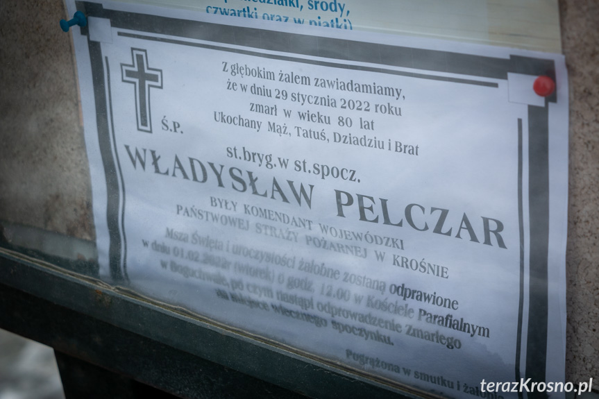 Pogrzeb st. bryg. w st. spocz. Władysława Pelczara