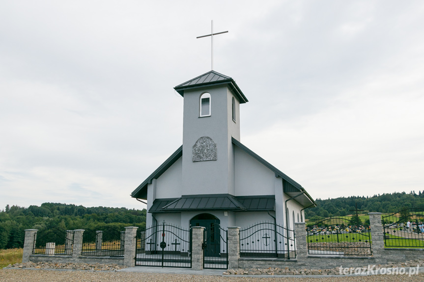 Poświęcenie nowej kaplicy w Żeglcach