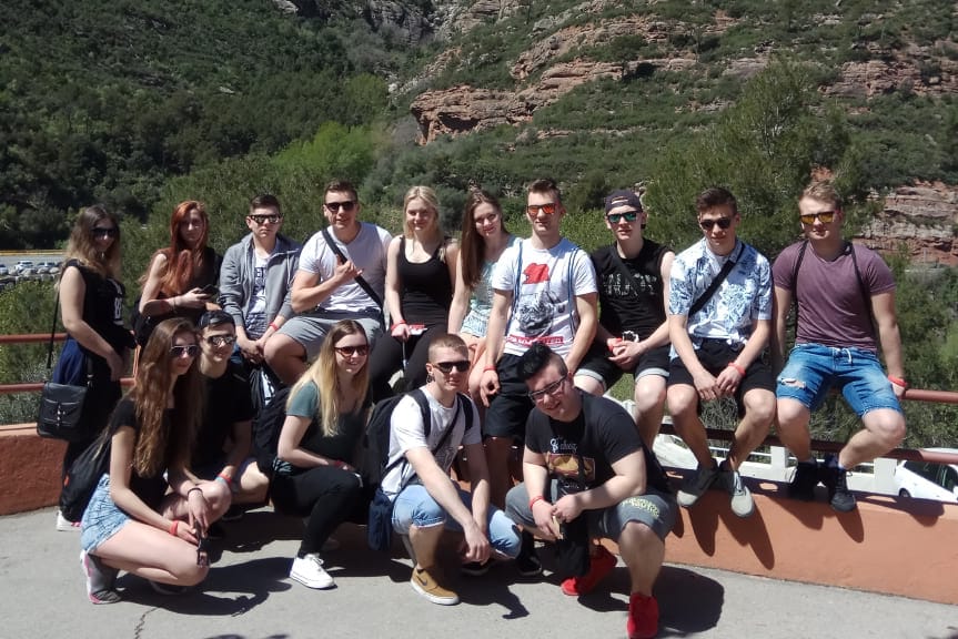Uczniowie Budowlanki na praktykach w Hiszpanii