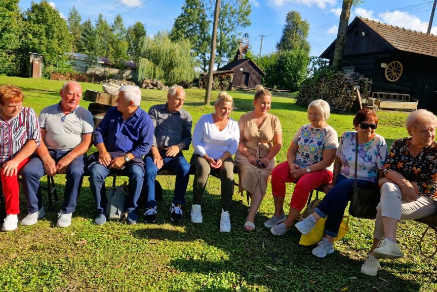 Wspólnie spotkanie seniorów z gminy Miejsce Piastowe