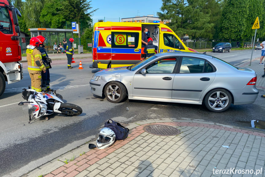 Wypadek na Tysiąclecia w Krośnie
