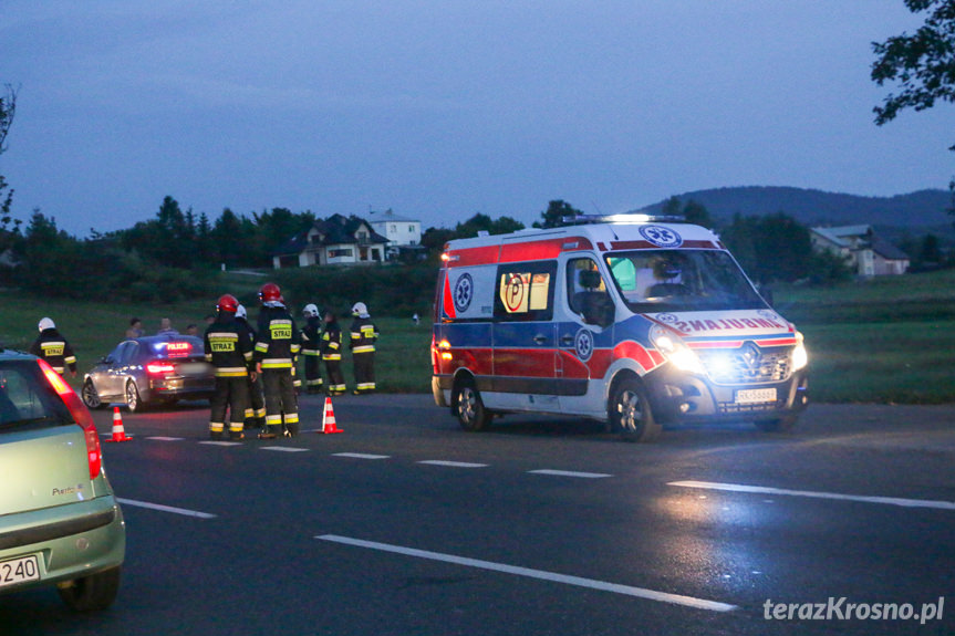 Wypadek w Klimkówce