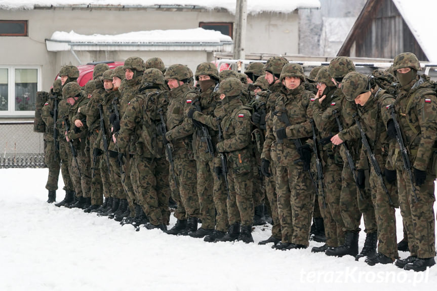 Zajęcia rotacyjne 35. batalionu lekkiej piechoty Obrony Terytorialnej
