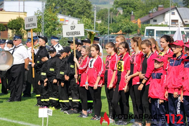 Zawody sportowo - pożarnicze w Korczynie