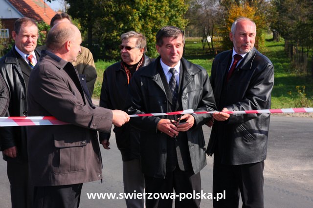Otwarcie mostu w Świerzowej Polskiej