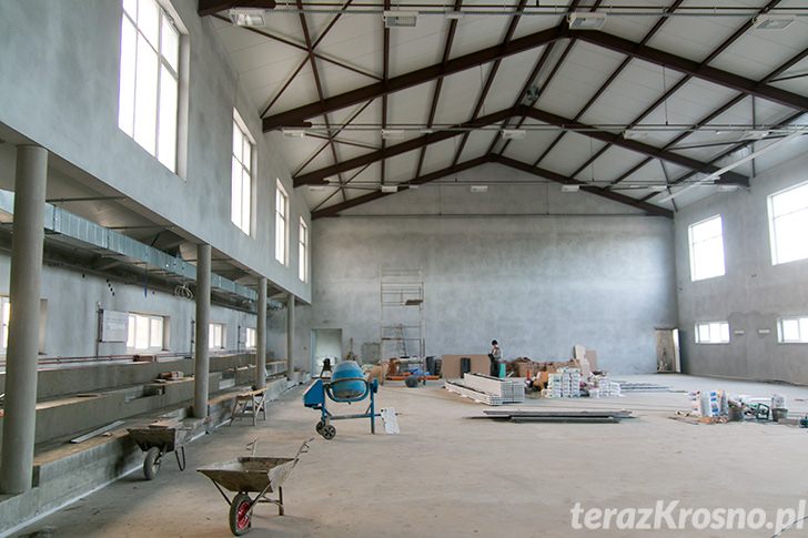 Budowa sali gimnastycznej w Świerzowej Polskiej